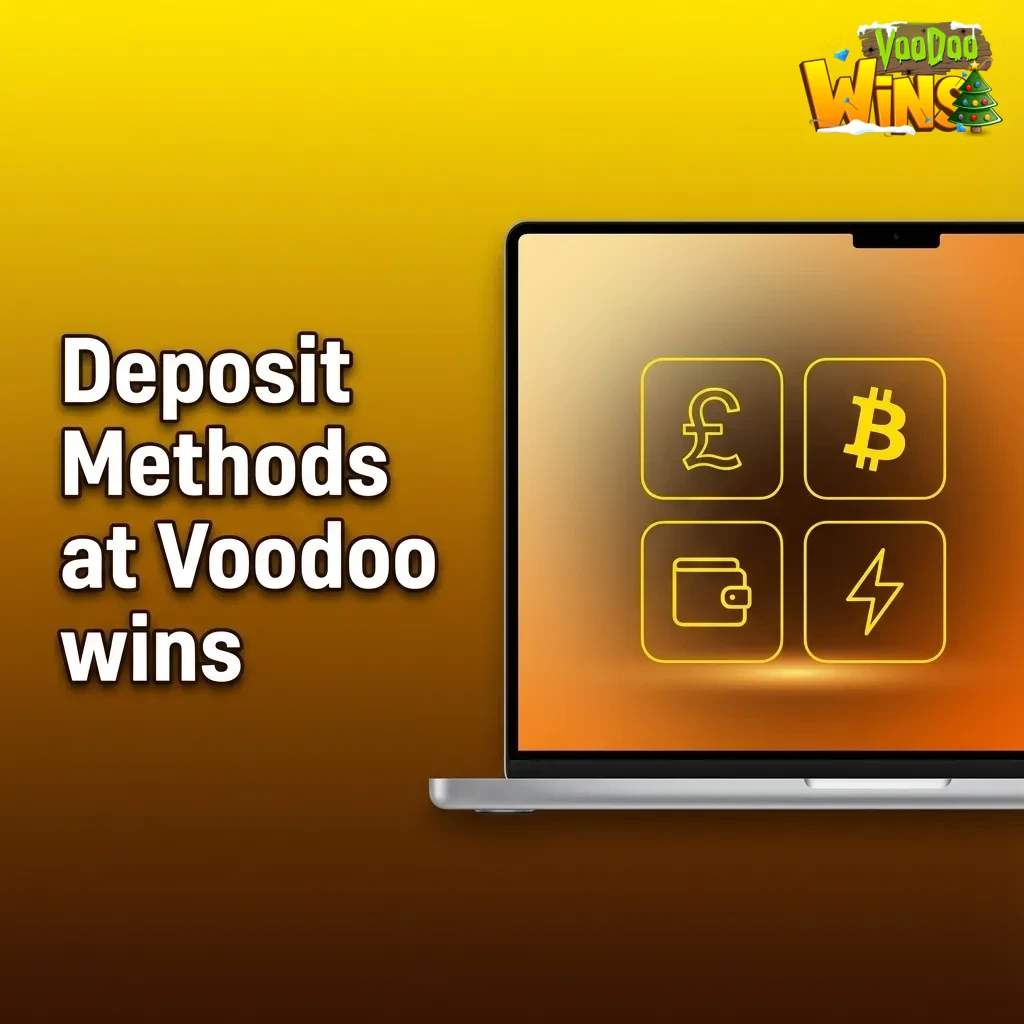 Voodoo Wins UK deposit methods: debit card, e-wallet, bank transfer; no credit cards; approve payment to update balance.