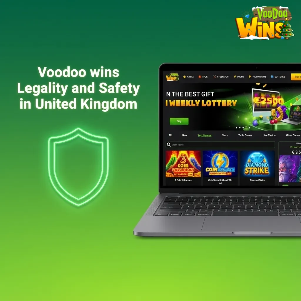 Voodoo UK legality and safety: SSL encryption, privacy controls, responsible gaming tools, and clear terms.