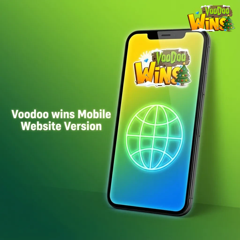 Voodoo Wins mobile website on phone and tablet, with slots, betting markets, account access and payments, no app needed.