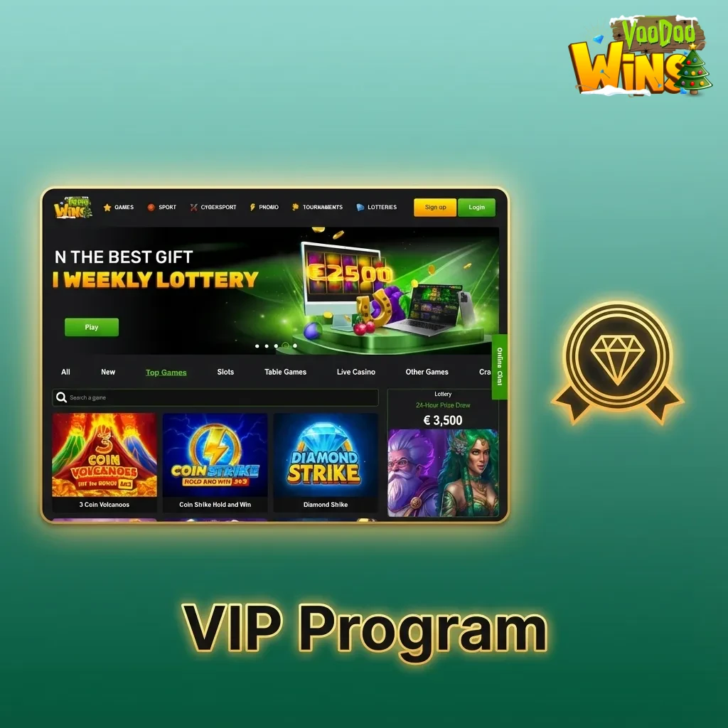VIP program graphic: UK flag and tiered levels, with cashback, priority support, and higher withdrawal limits.