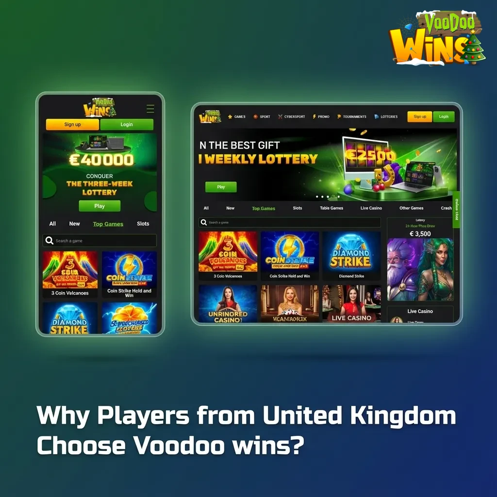UK-focused Voodoo Wins: GBP payments, fast mobile play, trusted games, clear promos, 24/7 support, safer tools